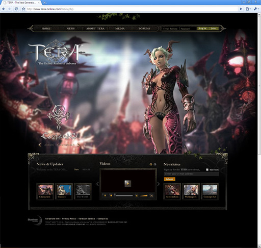 TERA: The Exiled Realm of Arborea - Официальный сайт на английском языке