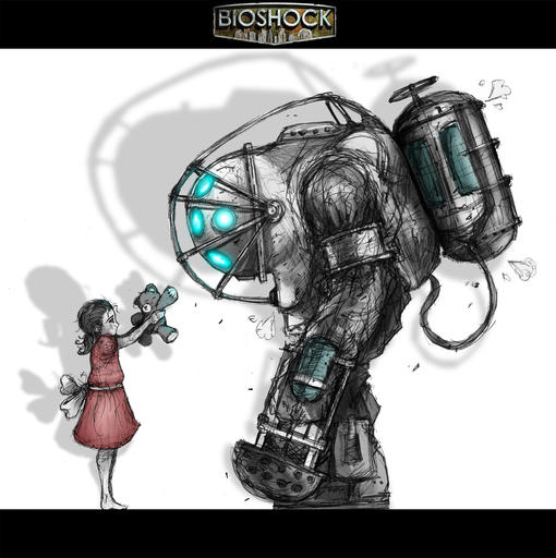 BioShock 2 - BioShock 2. Обзор российского коллекционного издания, куска Special Edition и моего фанатского добра.