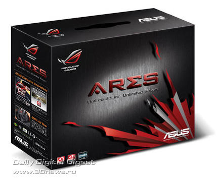 Игровое железо - Asus представляет монстра — видеокарту ARES Dual HD 5870